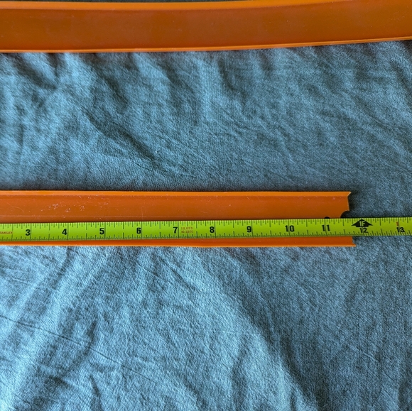 Hot Wheels Track Pieces 12" 17" Connectors Orange Blue Car Toys Kids Loose 5pc - Picture 7 of 9